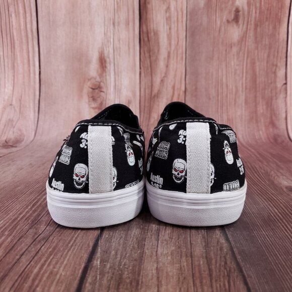 Chalk Line Apparel Mens Size 11 Slip On Low WWE Stone Cold Steve Austin 3:16 - Picture 12 of 15
